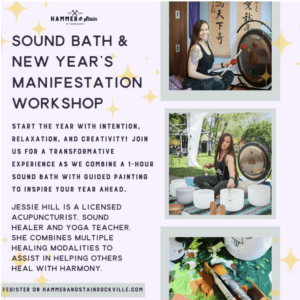 01.05.2025 (4pm)- Sound Bath & New Year’s Manifestation Workshop